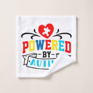 Autism Awareness Wash Cloth