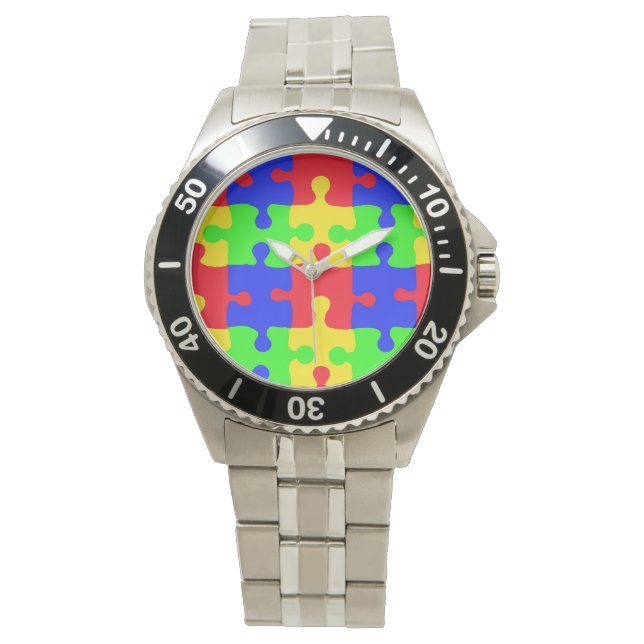 Autism Awareness Watch (Front)