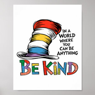 Autism Awareness Why Fit In Doctor Teacher Cat In  Poster