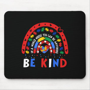 Autism Awareness Why Fit In Teacher Boy Girls Auti Mouse Mat