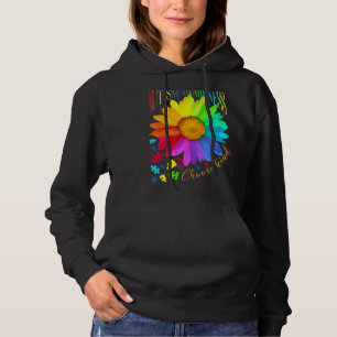 Autism Awareness Women Kids Mum Choose Kind Autism Hoodie