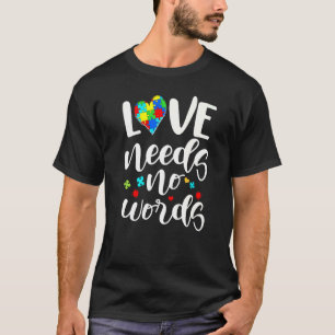 Autism Awareness Women Men Autistic Support Asper T-Shirt