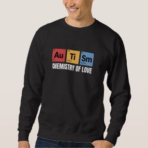 Autism Awareness Women Men Kids Mum Elements Perio Sweatshirt
