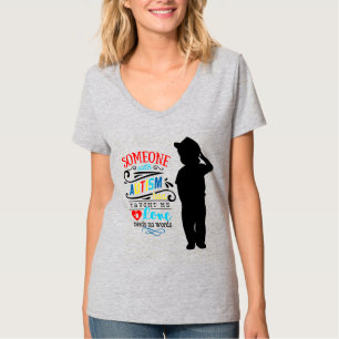 Autism Awareness -Women's Basic V-Neck T-Shirt