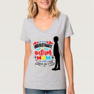Autism Awareness -Women's Basic V-Neck T-Shirt