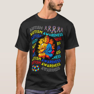 Autism Awareness Zen Decor For Teacher Autism Moms T-Shirt
