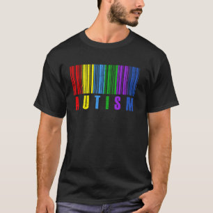 Autism Barcode Autism Awareness Month Autism Sons T-Shirt