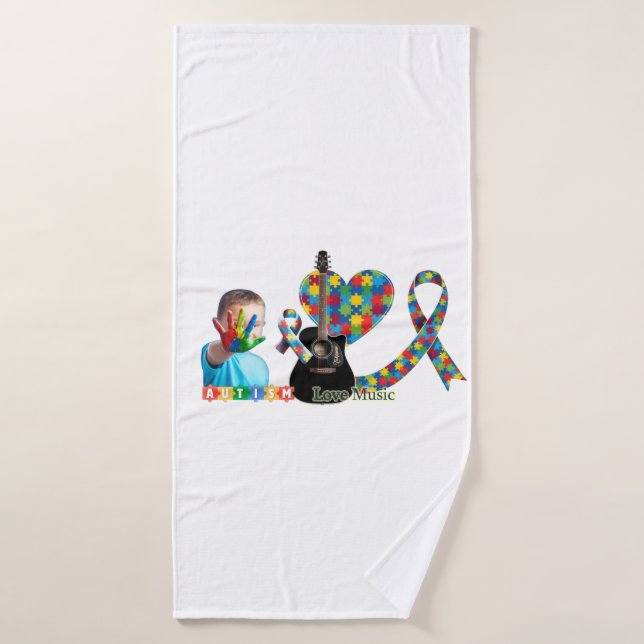 Autism Bath Towel (Bath Towel)