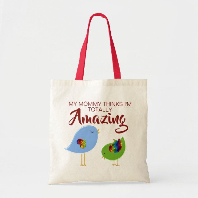 Autism - Budget Tote Bag (Front)