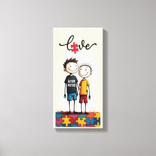 Autism Canvas Print