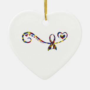 Autism Ceramic Tree Decoration