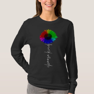 Autism Choose Kind Autism Awareness Sunflower Auti T-Shirt