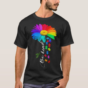 Autism-Choose Kindness Be Kind Autism Awareness Su T-Shirt