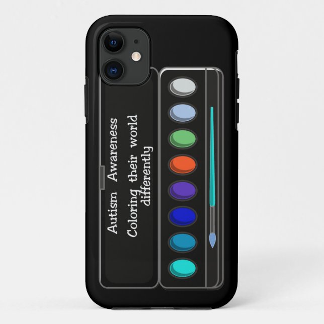 Autism Colouring Their World iPhone 5 Case (Back)