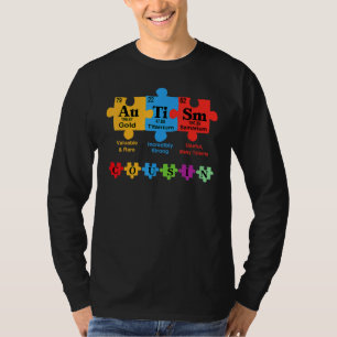 Autism Cousin Matching Autism Awareness Chemical E T-Shirt
