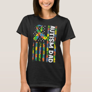 Autism Dad Disabilities Month Disabilities Awarene T-Shirt