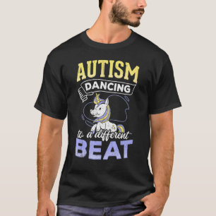 Autism Dancing To A Different Beat - Dancing Unico T-Shirt