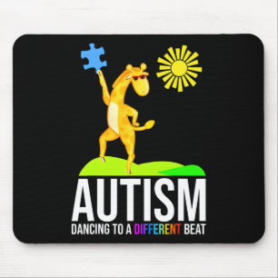 Autism Dancing To A Different Beat Fun Awareness G Mouse Mat