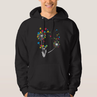 Autism-Dandelion Puzzle Pieces  Autism Awareness G Hoodie