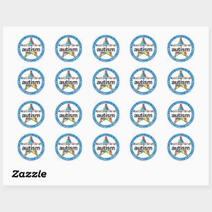 Autism Decal Program   Autism Decal Program Classic Round Sticker