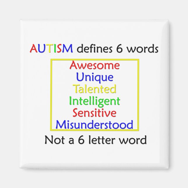 Autism Defines Magnet (Front)