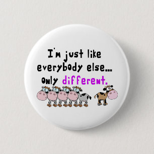 Autism Different 6 Cm Round Badge