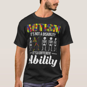 Autism Different Ability - Autistic Puzzle Autism T-Shirt