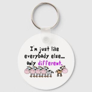 Autism Different Key Ring