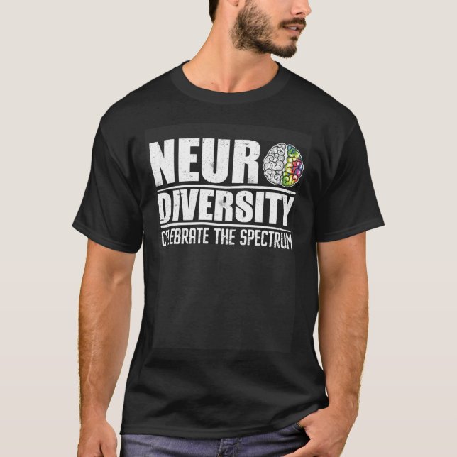 Autism diversity neurodiversity autistics Awarenes T-Shirt (Front)