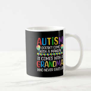 Autism Doesn't Come With A Manual Autism Awareness Coffee Mug