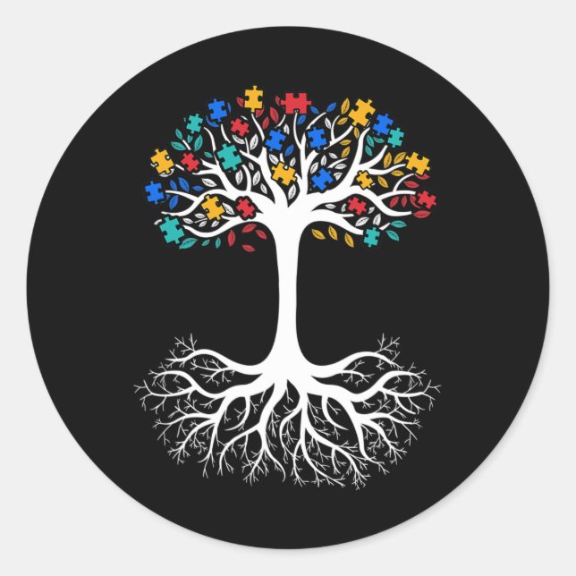 Autism Doesnt Come With A Manual Disabilities Mont Classic Round Sticker (Front)