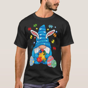 Autism Easter Gnome Autism Awareness Easter Day Gn T-Shirt