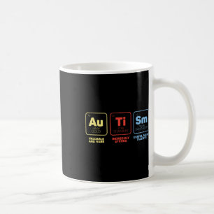 Autism Elements Awareness Month Autistic Kids Boys Coffee Mug