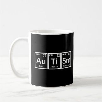 Autism Elements Periodic Table Awareness ASD Men W Coffee Mug