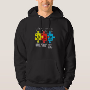 Autism Elements Periodic Table Awareness Asd Men W Hoodie