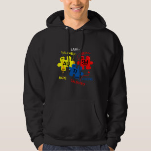 Autism Elements Periodic Table Awareness Asd Men W Hoodie