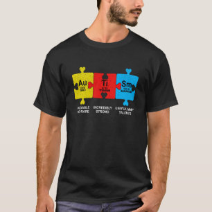 Autism Elements Periodic Table Awareness ASD Men W T-Shirt