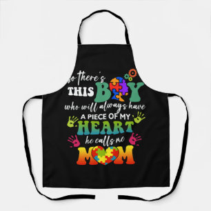 Autism Fathering Awareness He Calls Me Mum Autism Apron