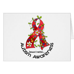 AUTISM Flower Ribbon 1