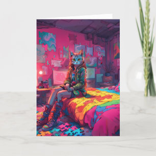 Autism Folded Greeting Card