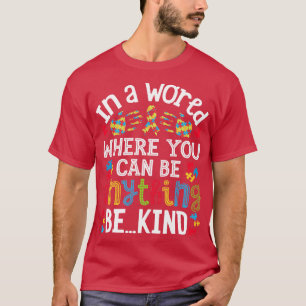 Autism for Men Women Boys Girls Kids Teacher Stude T-Shirt