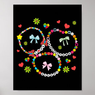 Autism Friendship Bracelet Autism Kid Mum Poster