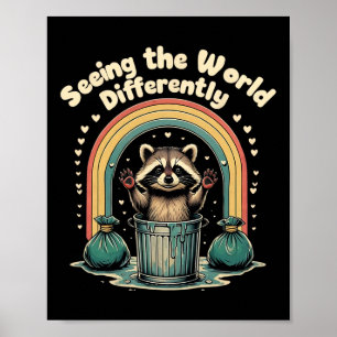 Autism Funny Seeing The World Different Autistic R Poster