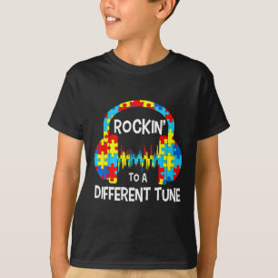 Autism Game - Rocking To A Different Tune For Game T-Shirt
