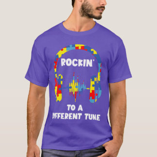 Autism Game Rockingo A Differentune For Gamer Boys T-Shirt