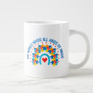 Autism -  giant coffee mug