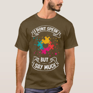Autism Gifts For Adults Syndrom Autist Asd Autisti T-Shirt