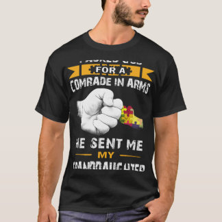 Autism GrandDaughter Autism Awareness Men Women Gr T-Shirt