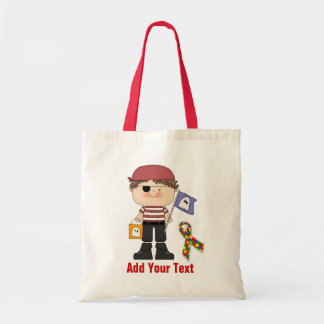 Autism Halloween Budget Tote Bag