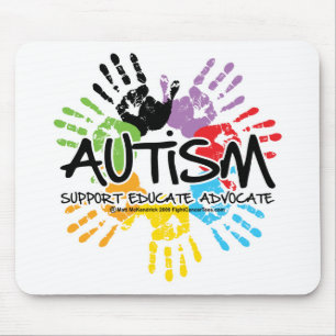 Autism Handprint Mouse Mat